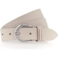 Tamaris Cintura di pelle beige - 120