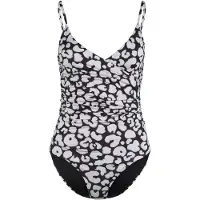DEDICATED Women's Wrap Swimsuit Klinte Costume intero Donna (XS, grigio)