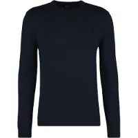 Stoic MerinoKnit MMXX.Kniva Sweater Pullover in lana merino Uomo (3XL, blu)