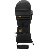 Racer - Calde moffole da sci da uomo - Inside Mitt 5 Black Black per Uomo in Softshell - Taglia L - Nero