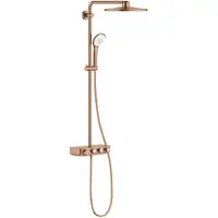 GROHE Euphoria SmartControl System 310 Duo, système de douche avec mitigeur thermostatique, mural, chromé, 26507DL0, 26507DL0