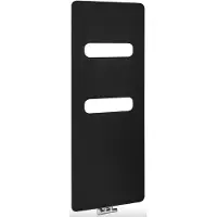 Hak TABELLA OPEN Radiatore da bagno 590x1490 mm, nero opaco