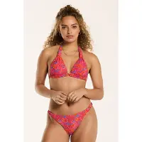 Shiwi Ladies Bibi Bikini Set Coloured Paisley Rio Red Paisley Taglia: 34 | Bikini Outlet | Donna | Rosso