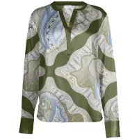 Mucho Gusto Blouse Monza Green Taglia: S | Magliette intime Outlet | Donna | Verde