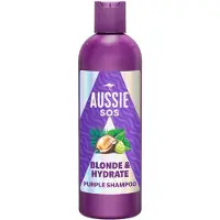 Aussie Shampoo Tonificante S.o.s Blonde &amp; Hydrate Purple 300ml