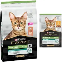 Purina Cibo Per Gatti Adulti Sterilizzati Al Salmone Pro Plan 10kg