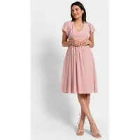 Seraphine Maternity Mini Dress Blush Taglia: 12 | Vestiti Outlet | Donna