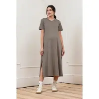 Seraphine Maternity T-shirt Dress Khaki Taglia: 8 | Vestiti Outlet | Donna | Marrone