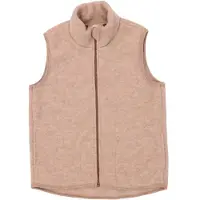 Engel Women's Vest Gilet in lana merino Donna (46/48, beige)