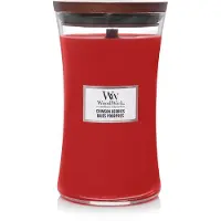Woodwick Frutti di Bosco Cremisi 275 g — Candela Profumata