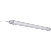 G&L Luce LED a plafone 957021102, lunghezza 121 cm, argento, 4.200 K