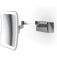 DECOR WALTHER Vision S specchio cosmesi LED cromo