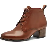 Tamaris Stivaletto stringato cognac
