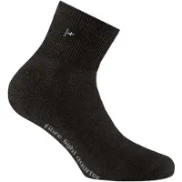 Rohner Fibre Light Quarter Calze casual (36-38, nero)