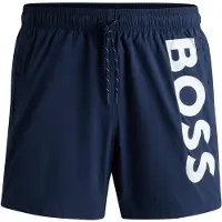BOSS per uomo. 50514502 Costume da bagno Octopus blu scuro (M), Beachwear, Poliamide, Navy