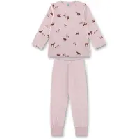 Sanetta Kid's Pyjama Long AOP 233564 Pigiama Bambini (104, fuchsia)