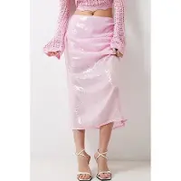 French Connection Anisha Ombre Sequin Skirt Taglia: 12 | Minigonne Outlet | Donna