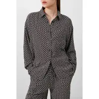 French Connection Geo Buttondown Shirt Taglia: XS | Maglie a manica lunga Outlet | Donna