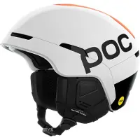POC - Casco da sci/snowboard - Obex Connect By Harman-Kardon Hydrogen White/Fluorescent Orange AVIP - Taglia 59-62 cm - Bianco