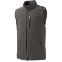 Mufflon Ivo Gilet in lana merino Uomo (S, grigio)