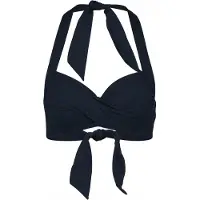 Seafolly Women's Collective Twist Soft Cup Halter Parte superiore bikini Donna (36, blu)