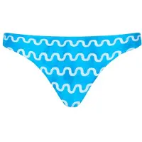 Seafolly Women's Soundwave Hipster Tie Side Parte inferiore bikini Donna (44, blu)