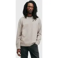 AllSaints Luka Crew Boston Taupe Taglia: XXL | Maglioni a maglia Outlet | Uomo | Nero
