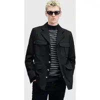 AllSaints Eldon Jacket Black Taglia: L | Giacche leggere Outlet | Uomo | Nero
