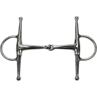 Jansen Harry's Horse Bit con ganasce complete Argento 12,5 cm Argento 12,5 cm