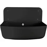 Nobrand Plastica nera abbattuta Nero Nero deludente