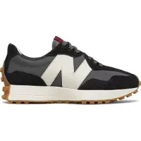 New Balance per donna. WS327V1 Scarpe da ginnastica 327 grigie, nere (36), Nero, Basso, Stringhe, Casual, Sportivo, Grigio