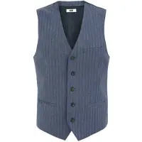 We fashion Waistcoat Greyish Blue Taglia: 44 | Blazers Outlet | Uomo | Blu