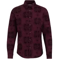 We fashion Shirt Burgundy Red Taglia: XS | Camicie Casual Outlet | Uomo | Marrone
