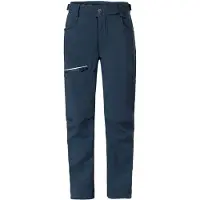 Vaude Kid's Qimsa Softshell Pants Pantaloni softshell Bambini (158/164, blu)
