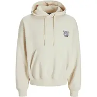 Jack & Jones Felpa Con Cappuccio Stampa Sul Retro