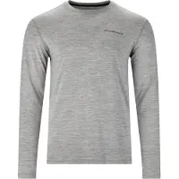 Endurance Abdon Melange L/S Tee Maglia funzionale Uomo (XXL, grigio)
