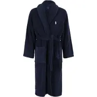 Ralph Lauren per uomo. 714853990001 Accappatoio in spugna di cotone blu navy (L-XL), Homewear