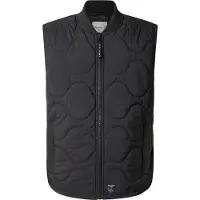 Pepe Jeans per uomo. PM403069 Gilet nero Manu (XL), Casual, Poliestere