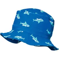 Playshoes Cappello 'HAI' blu / menta / bianco