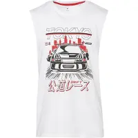 KOROSHI Maglietta rosso / nero / bianco