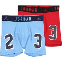 Jordan Pantaloncini intimi blu chiaro / rosso / nero