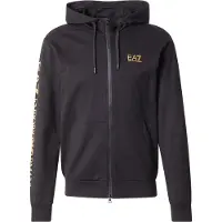 EA7 per uomo. 7M000568_AF13512 Felpa con logo nero (XXL), Casual, Cotone