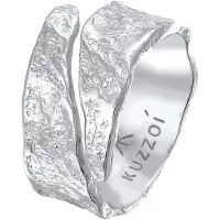 KUZZOI Anello argento