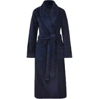 Calida Accappatoio lungo 'Cosy Shower' navy