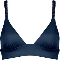 Watercult Women's Makramé Love Bikini Top 7039 Parte superiore bikini Donna (44 - Cup: B, blu)