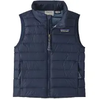 Patagonia Baby's Down Sweater Vest Gilet in piumino Bambini (3-6 Months, blu)