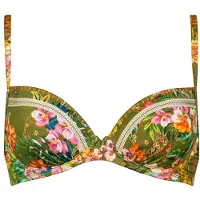 Watercult Women's Sunset Florals Bikini Top 7374 Parte superiore bikini Donna (42 - E, olivia)