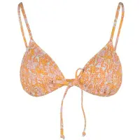 Volcom Women's Coco Tri Parte superiore bikini Donna (S, bianco)