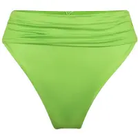Seafolly Women's Soleil Roll Top High Rise Pant Parte inferiore bikini Donna (36, verde)