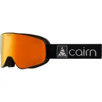 Cairn - Maschera da sci/snowboard - Polaris CLX Mat Black Orange - Arancione